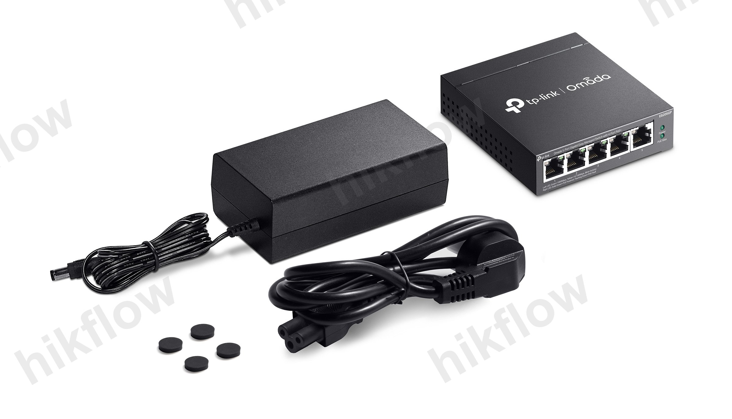 TP-Link Omada ES205GP 5-Port Gigabit Smart Managed PoE+ Switch
