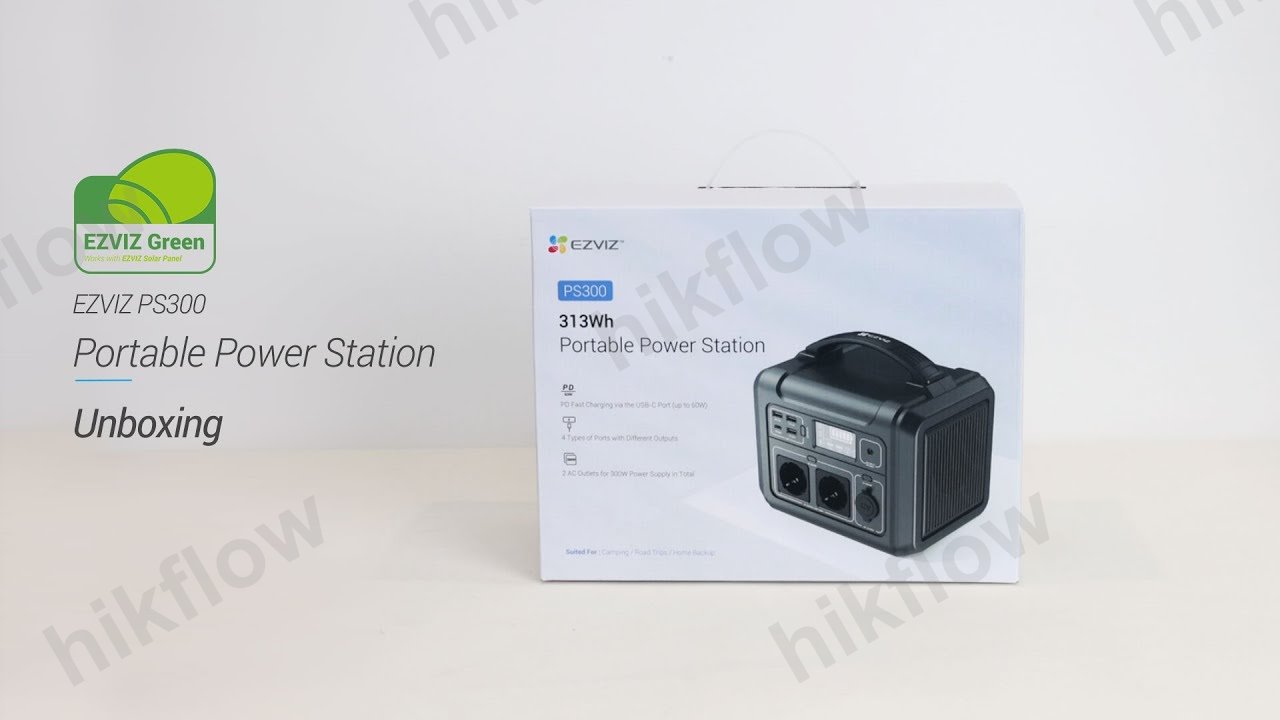 EZVIZ PS300 Taşınabilir Güç İstasyonu