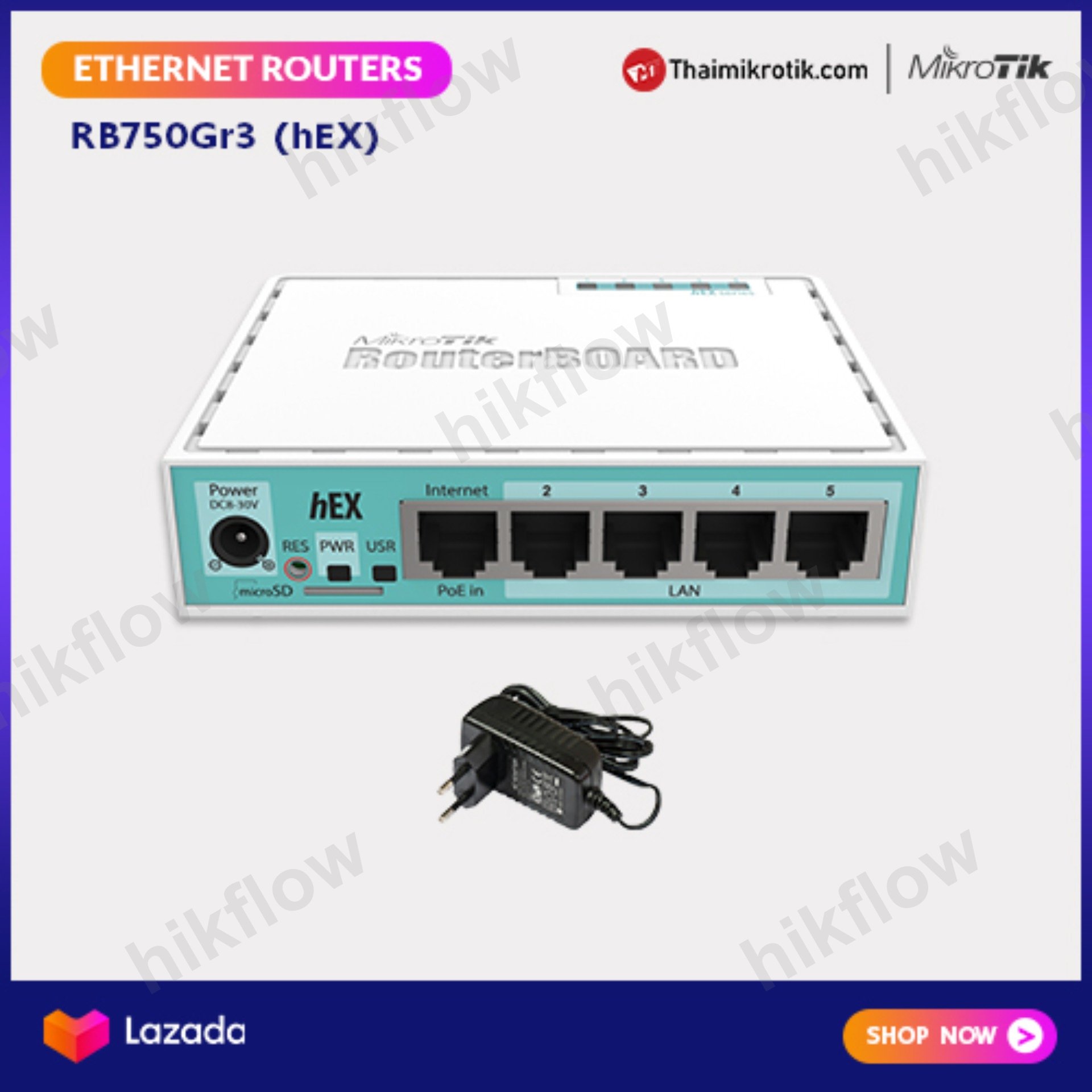 MikroTik hEX RB750Gr3 Gigabit Router