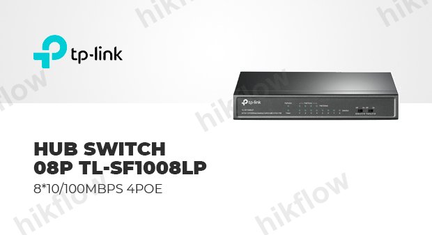 TP-Link SF1008LP 8 Port 4 Port PoE Switch