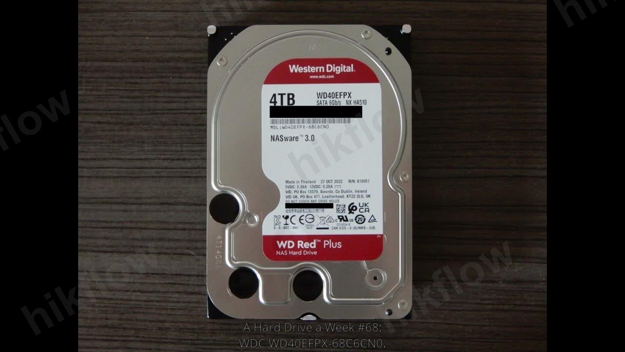Western Digital Red Plus WD30EFPX 3TB NAS Sabit Disk