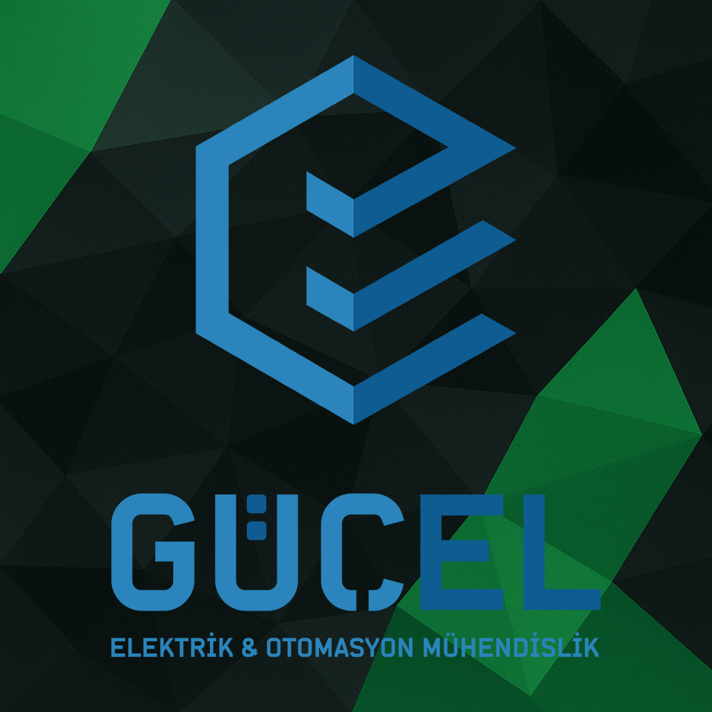 Güçel elektrik otomasyon logosu